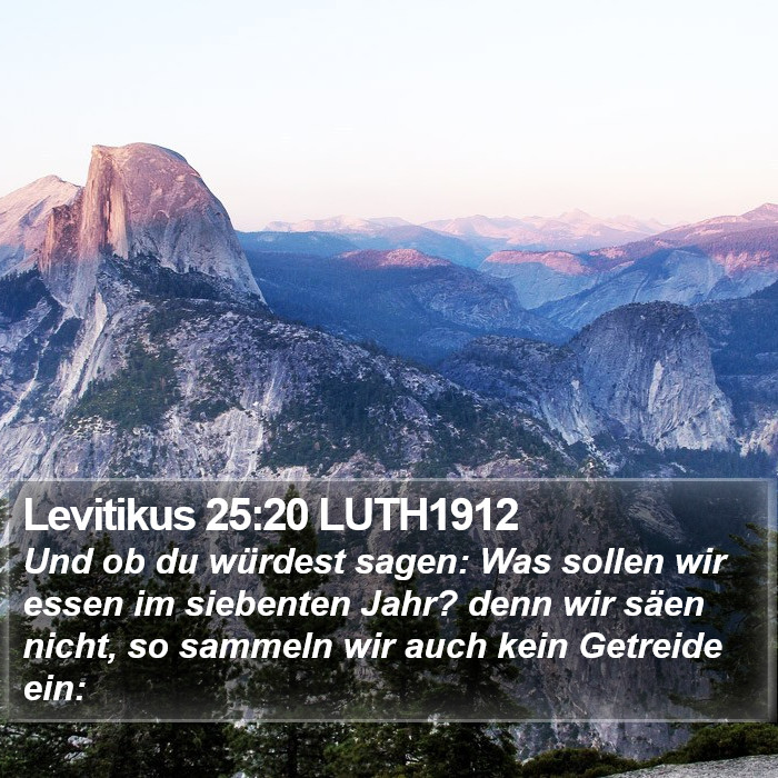 Levitikus 25:20 LUTH1912 Bible Study