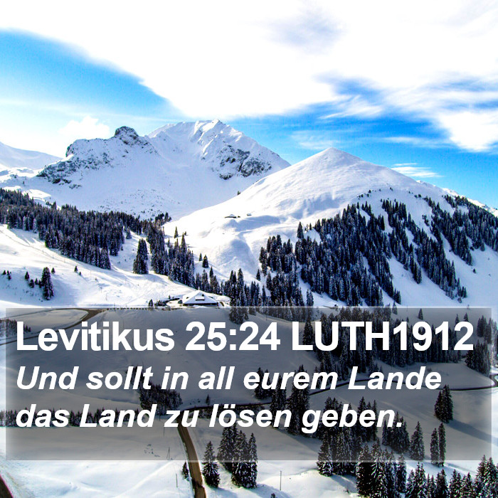 Levitikus 25:24 LUTH1912 Bible Study