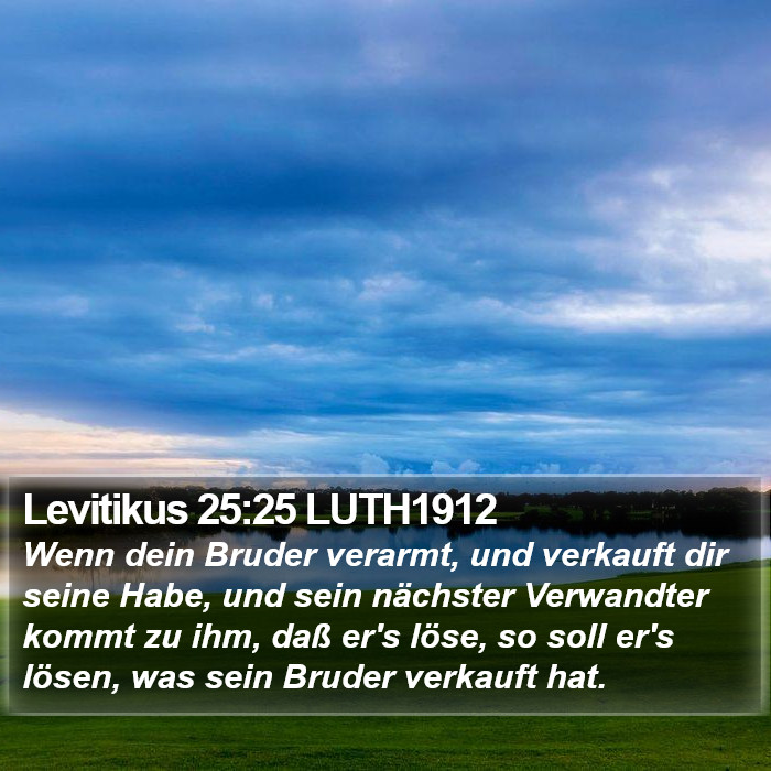 Levitikus 25:25 LUTH1912 Bible Study