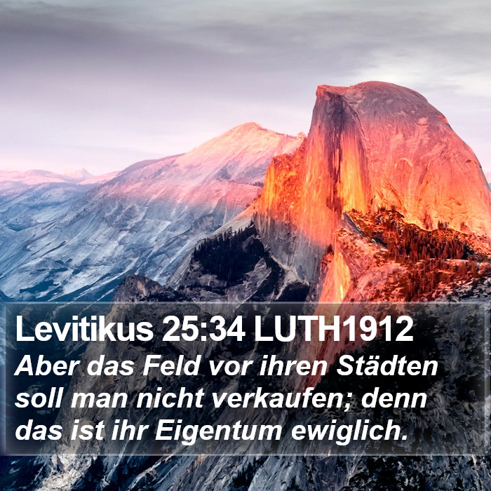 Levitikus 25:34 LUTH1912 Bible Study