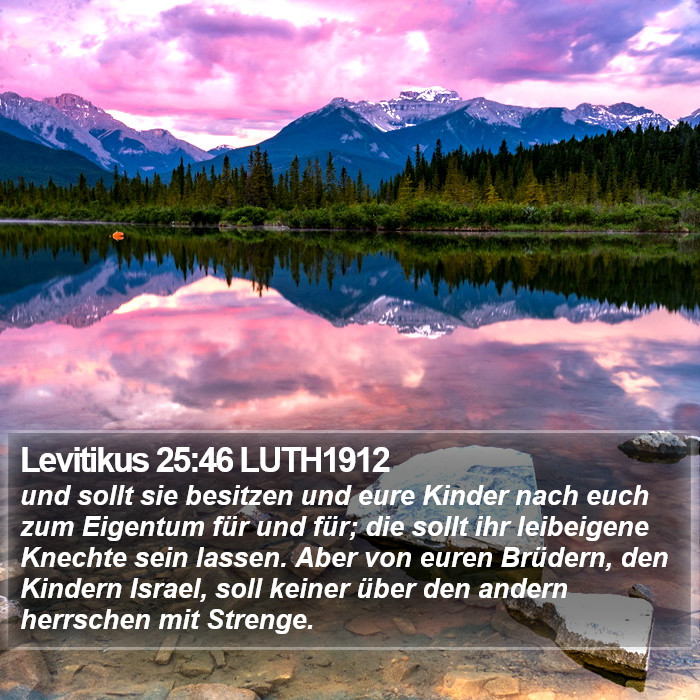 Levitikus 25:46 LUTH1912 Bible Study