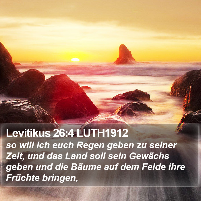 Levitikus 26:4 LUTH1912 Bible Study