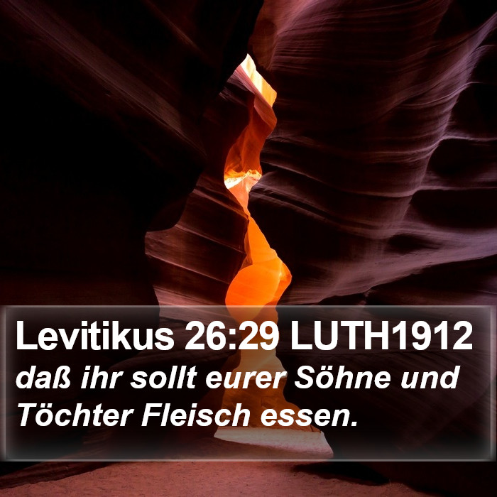 Levitikus 26:29 LUTH1912 Bible Study