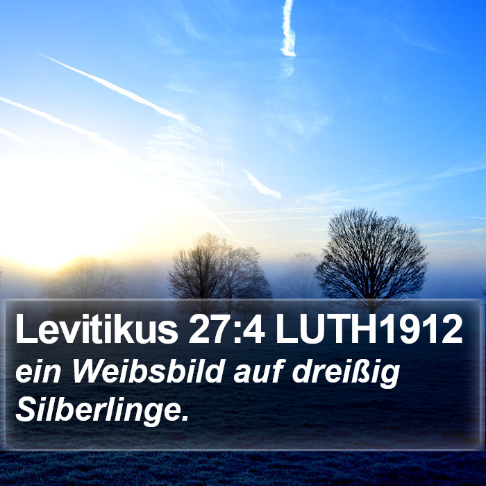 Levitikus 27:4 LUTH1912 Bible Study