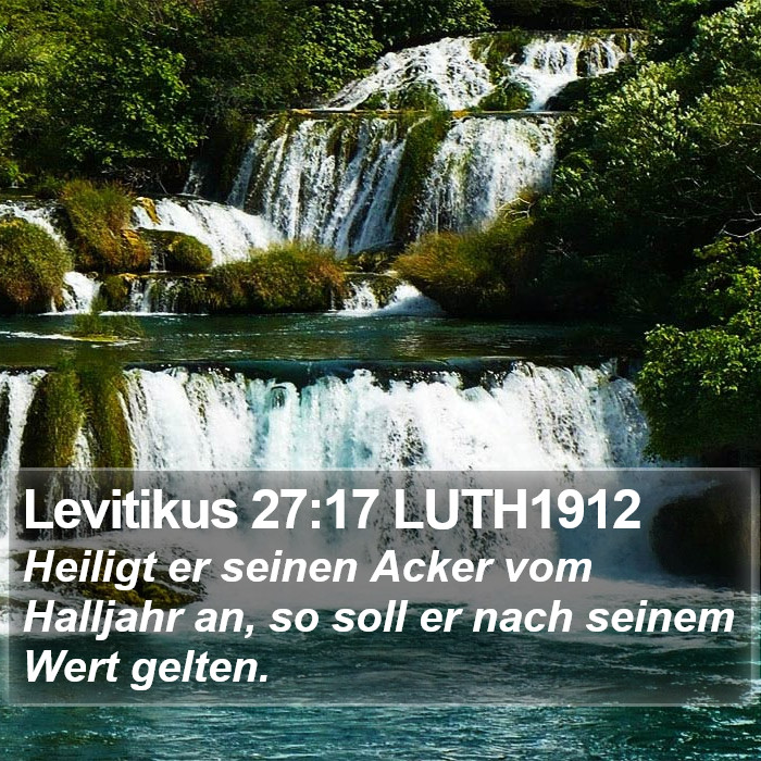 Levitikus 27:17 LUTH1912 Bible Study