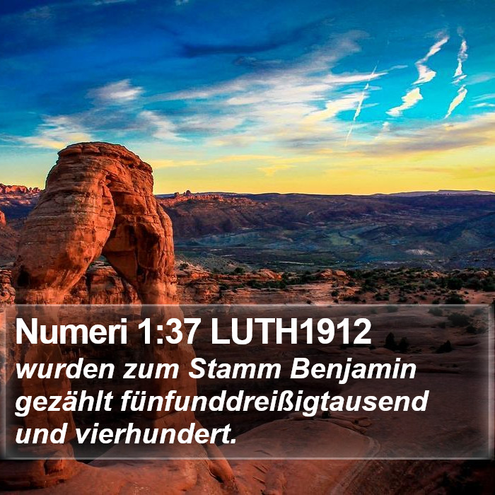 Numeri 1:37 LUTH1912 Bible Study