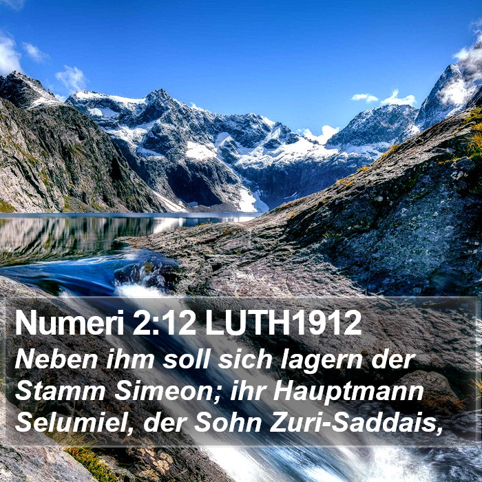 Numeri 2:12 LUTH1912 Bible Study