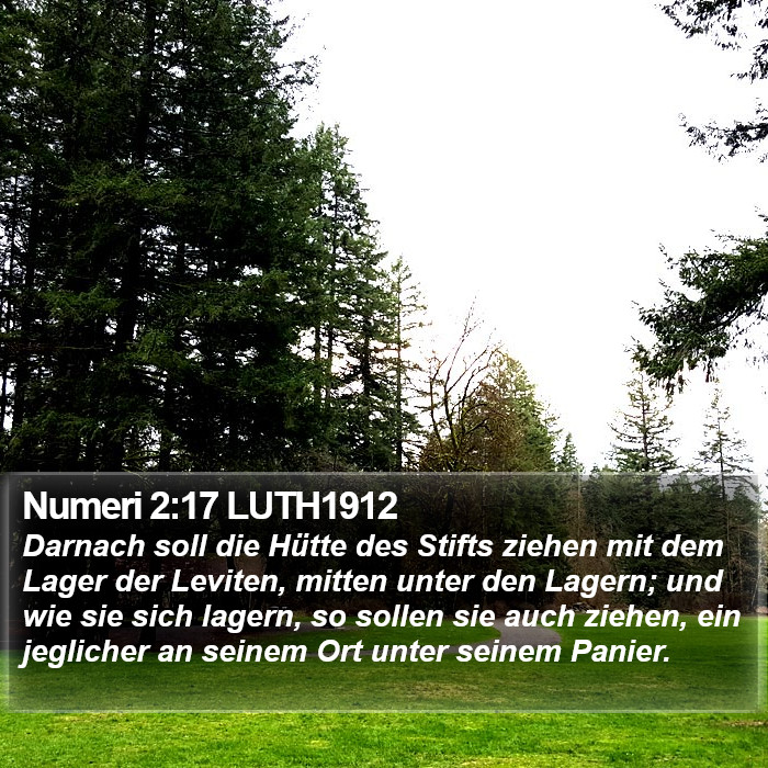 Numeri 2:17 LUTH1912 Bible Study