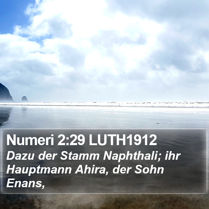 Numeri 2:29 LUTH1912 Bible Study