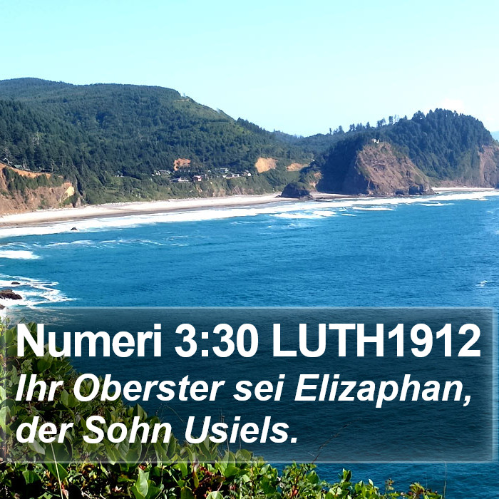 Numeri 3:30 LUTH1912 Bible Study
