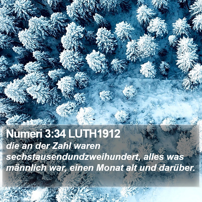Numeri 3:34 LUTH1912 Bible Study