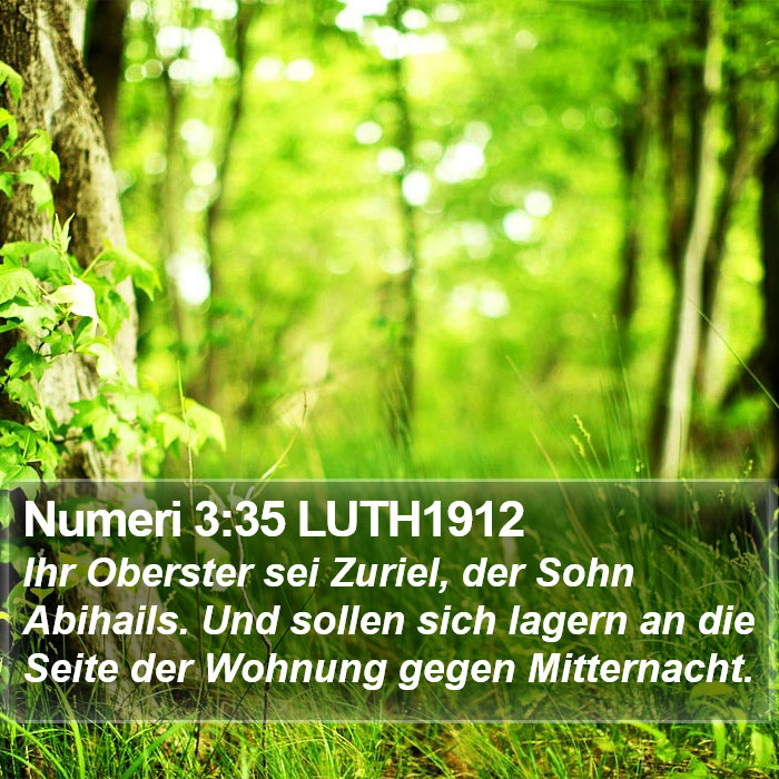 Numeri 3:35 LUTH1912 Bible Study