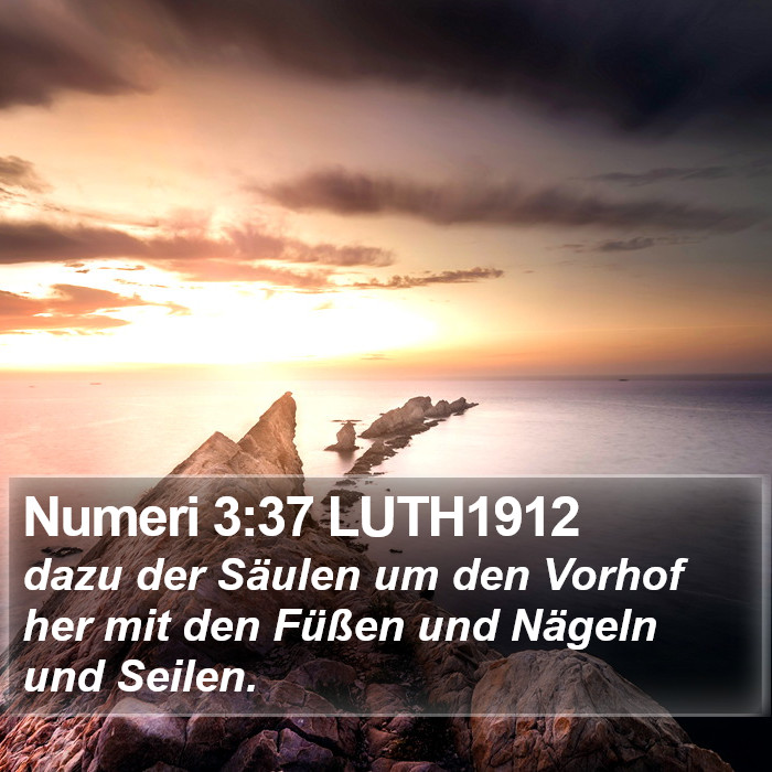 Numeri 3:37 LUTH1912 Bible Study