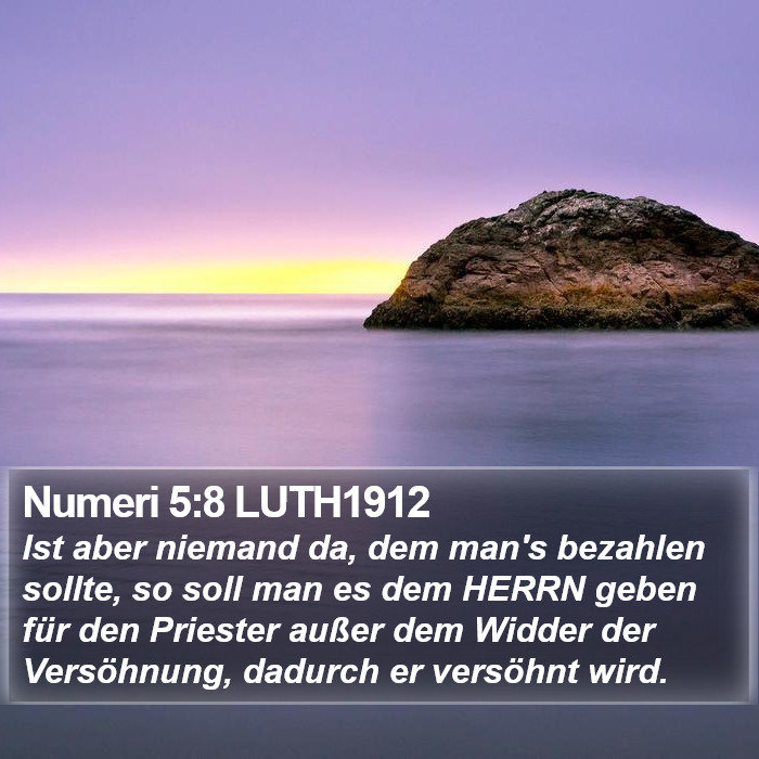 Numeri 5:8 LUTH1912 Bible Study