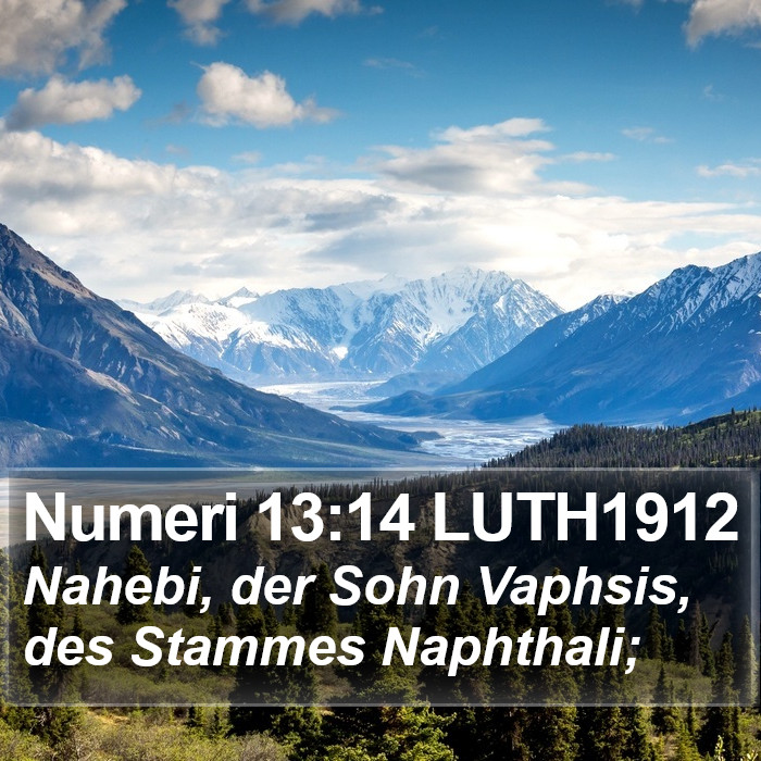 Numeri 13:14 LUTH1912 Bible Study