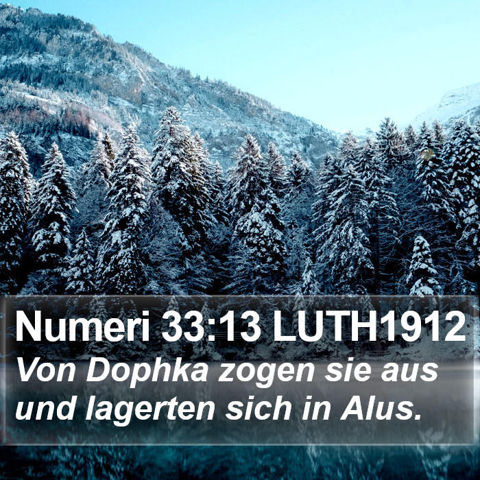 Numeri 33:13 LUTH1912 Bible Study