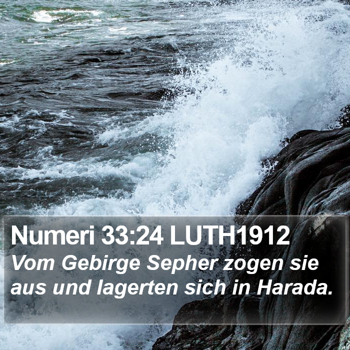 Numeri 33:24 LUTH1912 Bible Study
