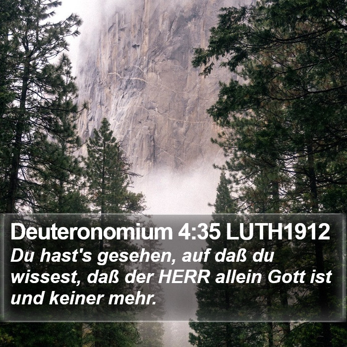 Deuteronomium 4:35 LUTH1912 Bible Study