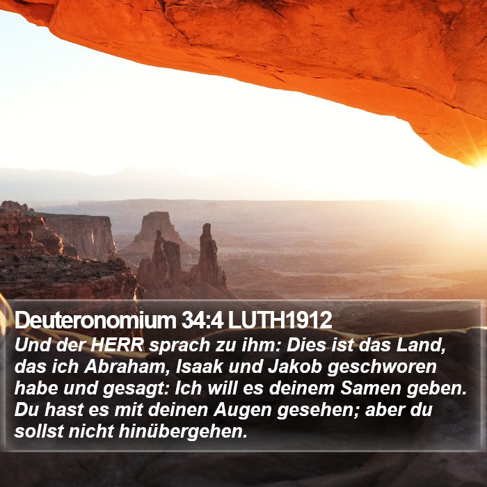 Deuteronomium 34:4 LUTH1912 Bible Study