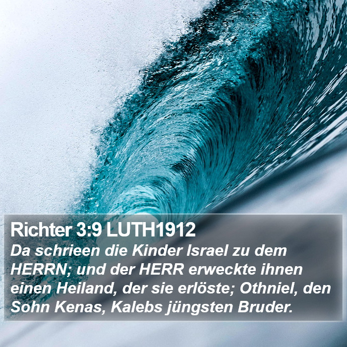 Richter 3:9 LUTH1912 Bible Study