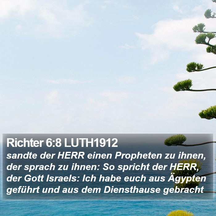 Richter 6:8 LUTH1912 Bible Study