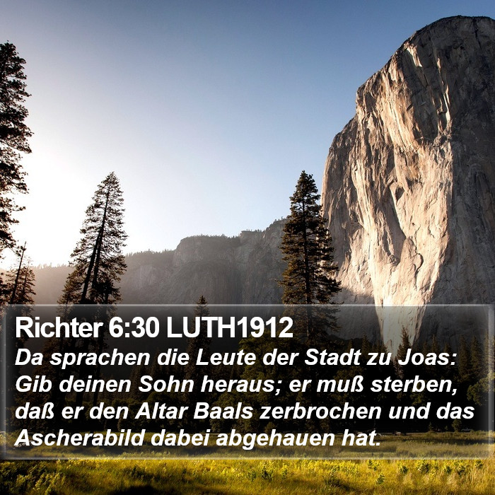 Richter 6:30 LUTH1912 Bible Study