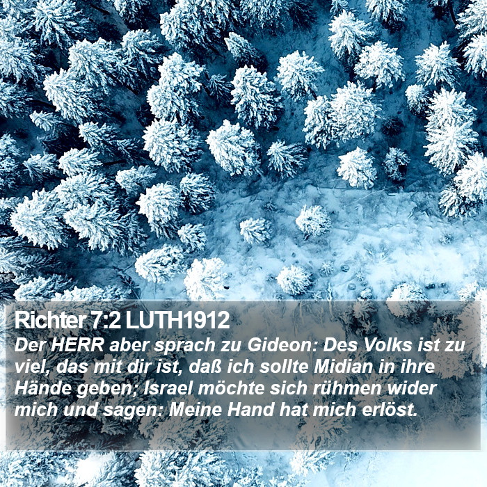 Richter 7:2 LUTH1912 Bible Study