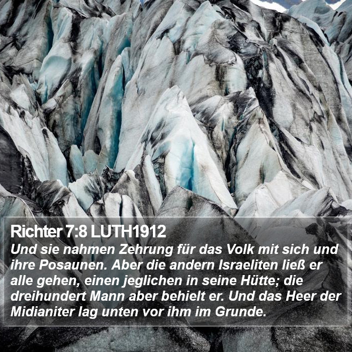 Richter 7:8 LUTH1912 Bible Study