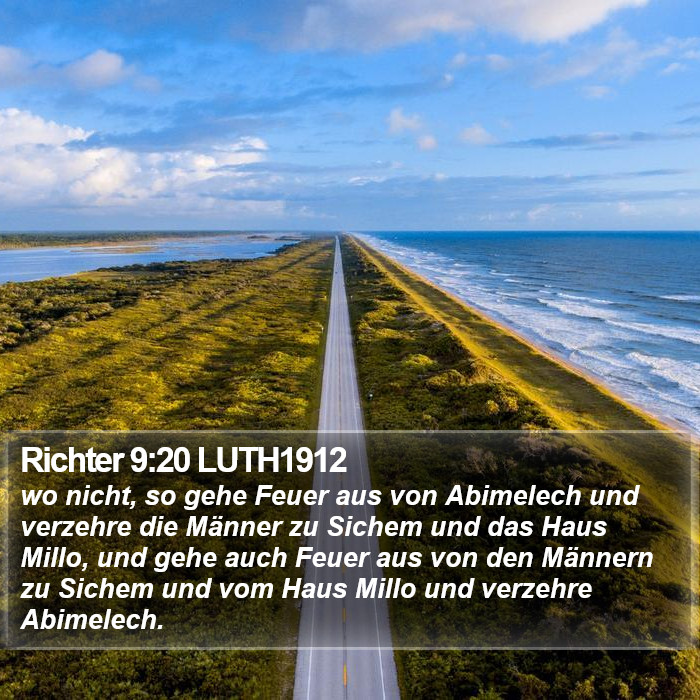 Richter 9:20 LUTH1912 Bible Study