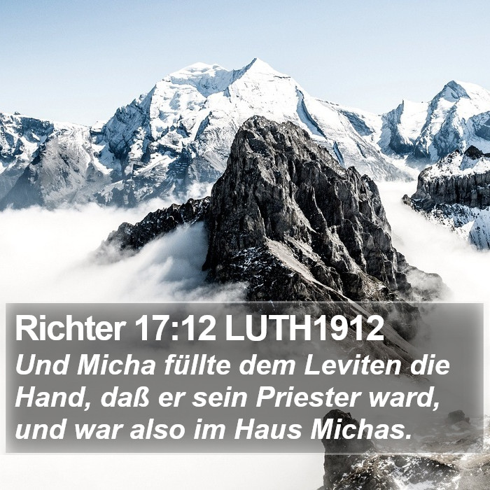 Richter 17:12 LUTH1912 Bible Study