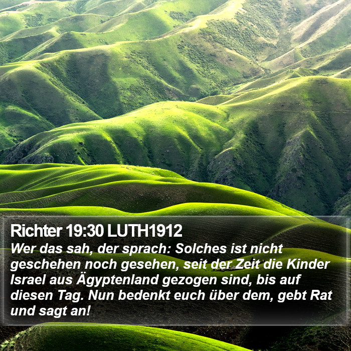 Richter 19:30 LUTH1912 Bible Study