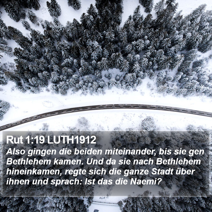 Rut 1:19 LUTH1912 Bible Study