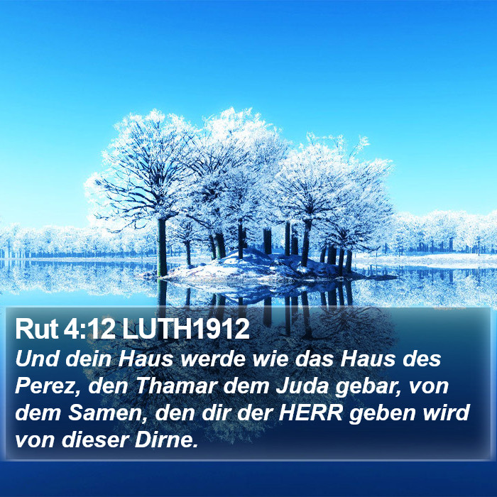Rut 4:12 LUTH1912 Bible Study