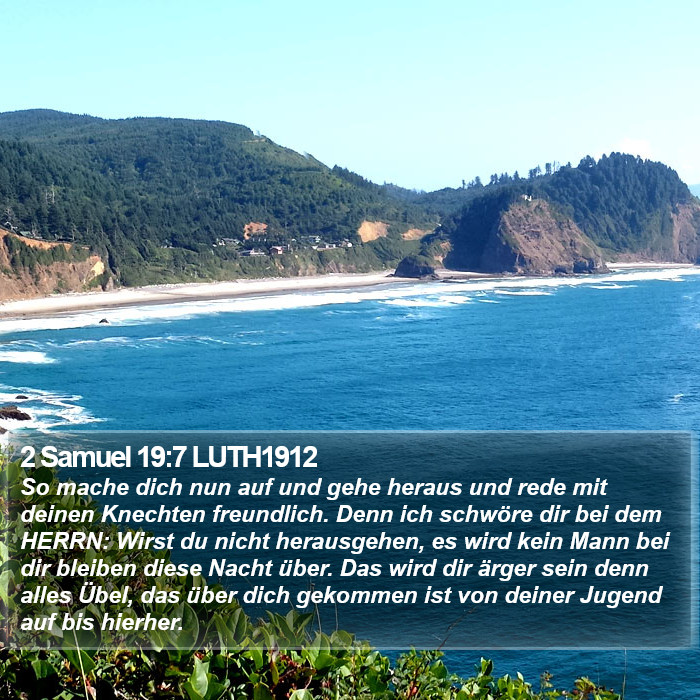 2 Samuel 19:7 LUTH1912 Bible Study