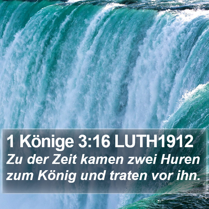 1 Könige 3:16 LUTH1912 Bible Study
