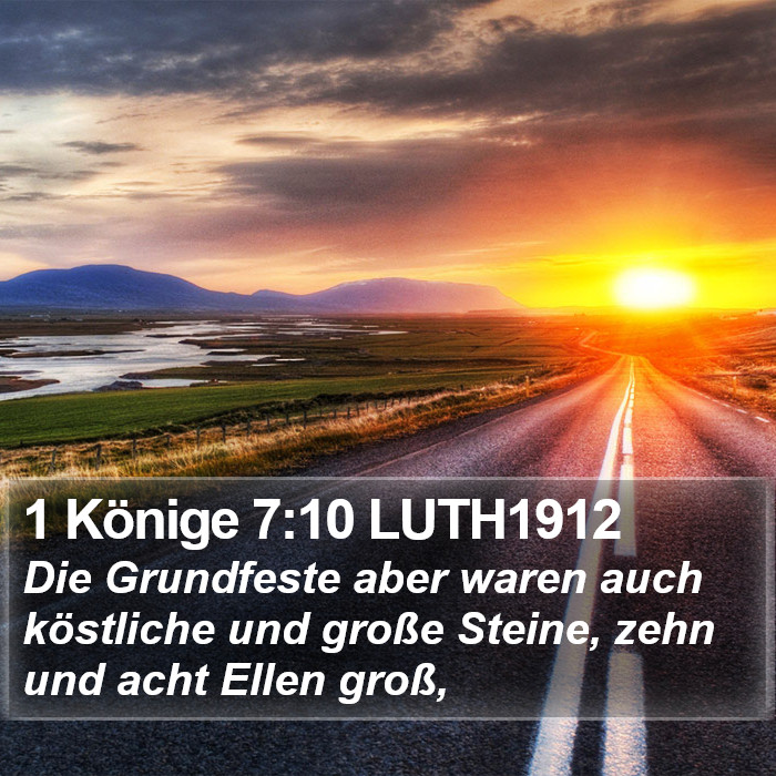1 Könige 7:10 LUTH1912 Bible Study