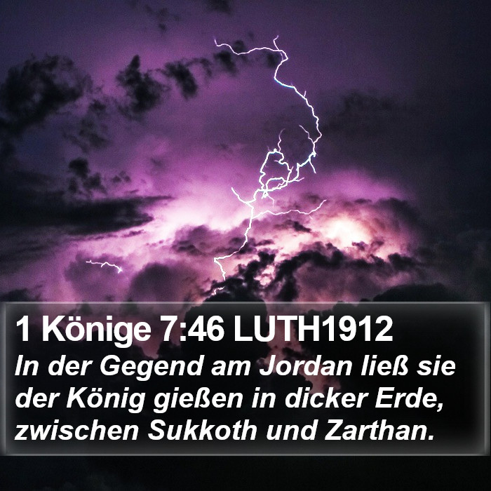 1 Könige 7:46 LUTH1912 Bible Study
