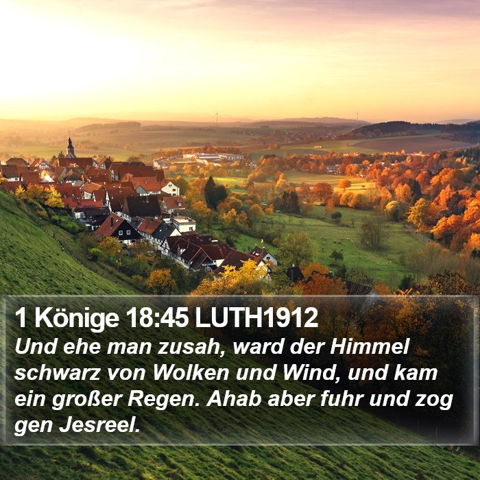 1 Könige 18:45 LUTH1912 Bible Study