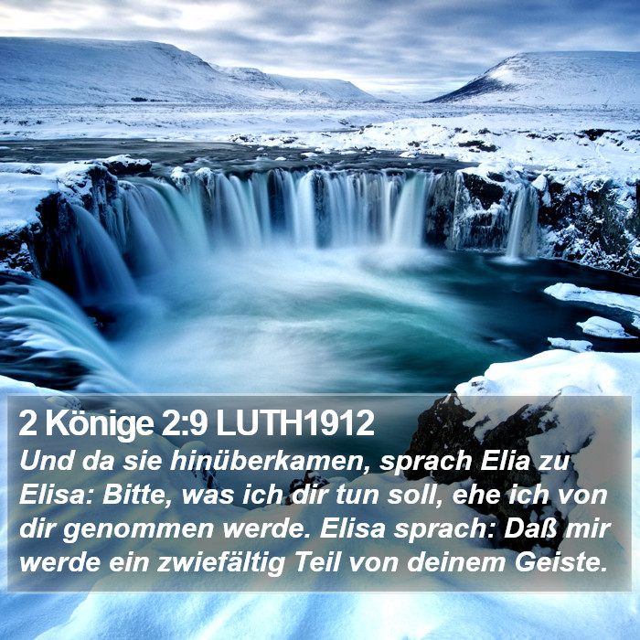 2 Könige 2:9 LUTH1912 Bible Study
