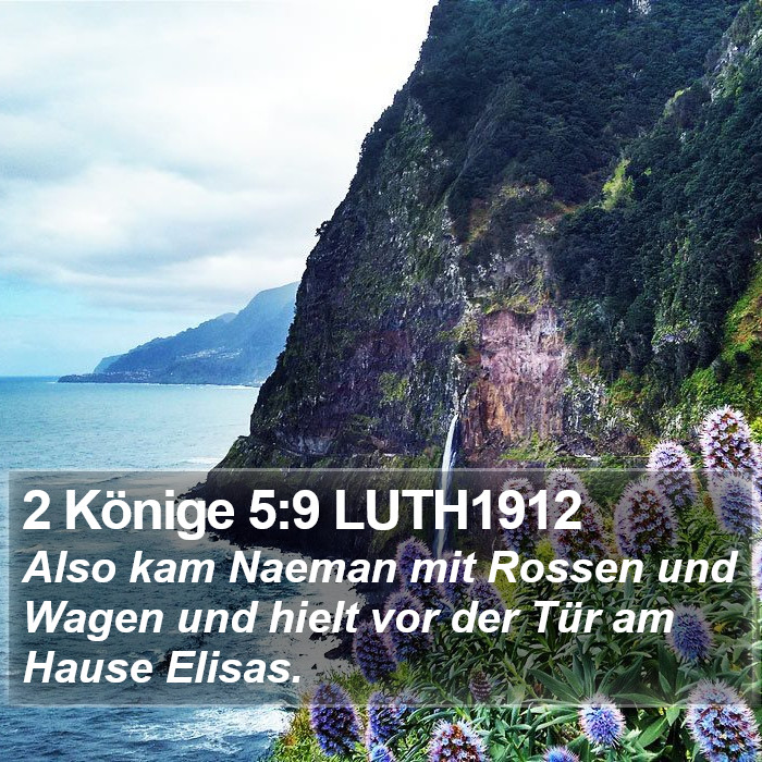 2 Könige 5:9 LUTH1912 Bible Study