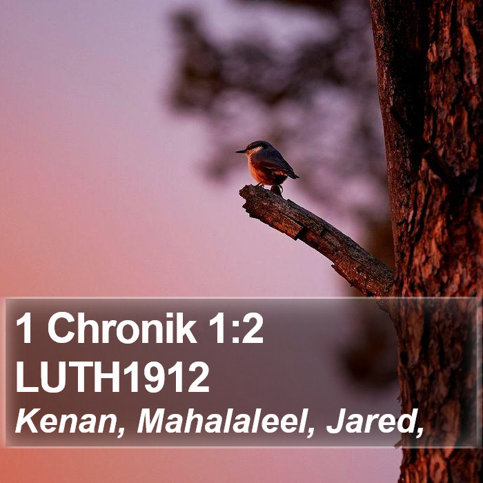 1 Chronik 1:2 LUTH1912 Bible Study