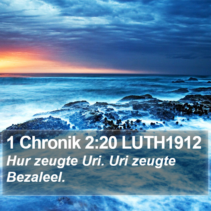 1 Chronik 2:20 LUTH1912 Bible Study