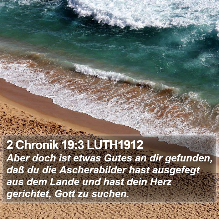 2 Chronik 19:3 LUTH1912 Bible Study