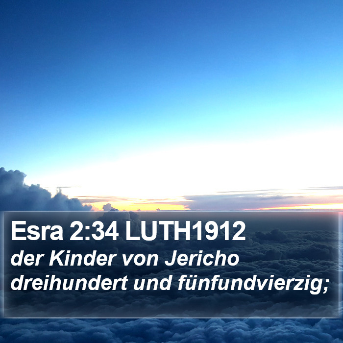 Esra 2:34 LUTH1912 Bible Study