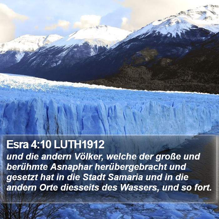 Esra 4:10 LUTH1912 Bible Study