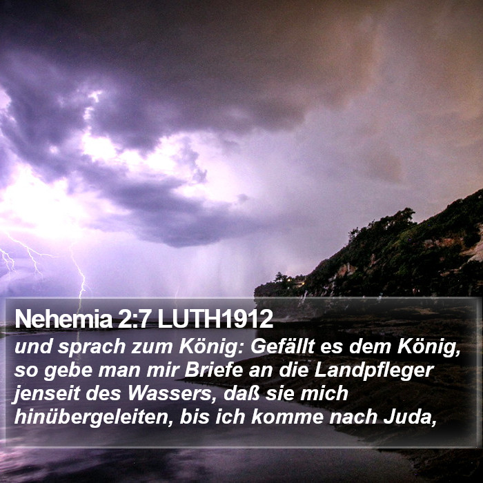 Nehemia 2:7 LUTH1912 Bible Study