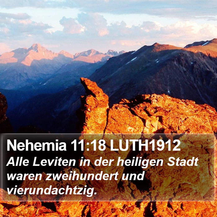 Nehemia 11:18 LUTH1912 Bible Study