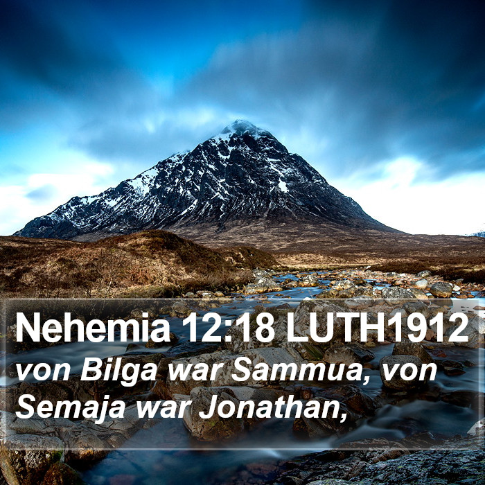 Nehemia 12:18 LUTH1912 Bible Study