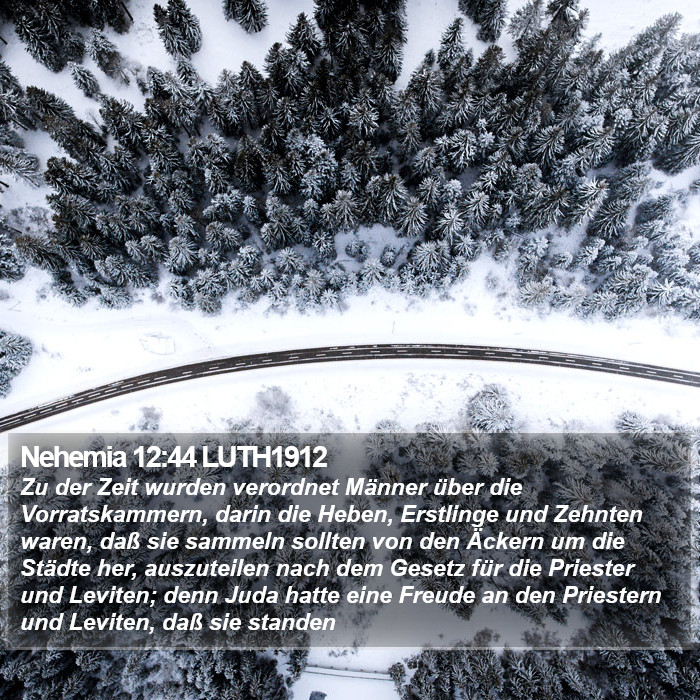 Nehemia 12:44 LUTH1912 Bible Study