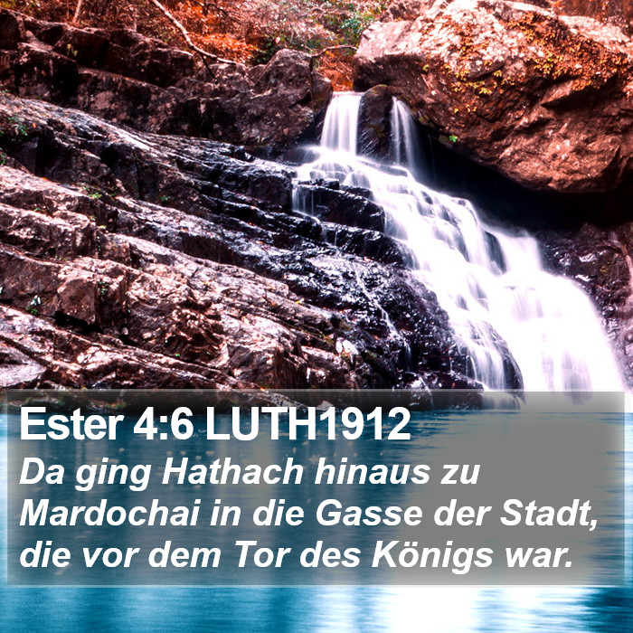 Ester 4:6 LUTH1912 Bible Study